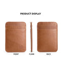 Men's Cardholder Wallet Luxury Designer Genuine Leather Credit Card Holder Portable