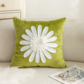 Velvet Floral Petals Cushion Cover Home Decoration For Sofa Couch Bed Living Room