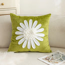Velvet Floral Petals Cushion Cover Home Decoration For Sofa Couch Bed Living Room
