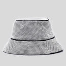 Hat Women Personality Party Shiny Hat Men Designer Outdoor Flat Top Sun Hat Panama