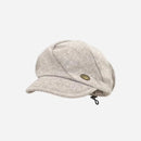 Simple Woolen Berets for Women Show Face Small Spring and Autumn Casual Versatile Retro Newsboy Hats