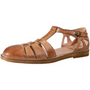 Summer Close Toe Genuine Leather Sandals Hollow Out Breathable Buckle Gladiator Shoes Retro Casual Sandals