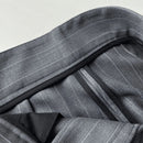 original deep pleated wool trousers tapered trousers classic high-grade grey casual pants