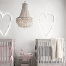 Nordic Wood Beads Bohemia Living Room Dinning Room Chandelier Pendant Lamp