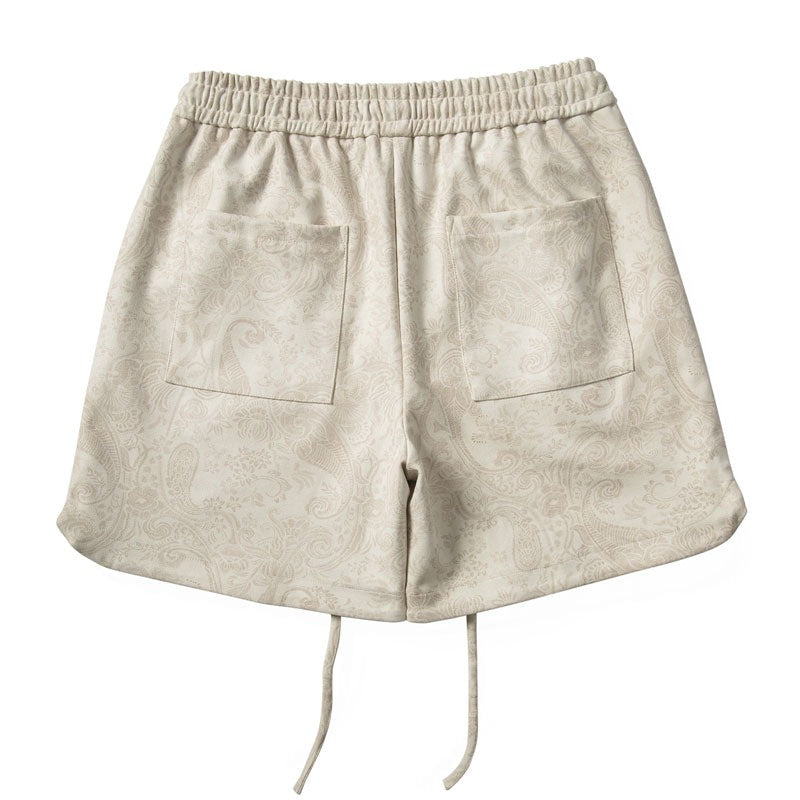 Mens Sports Shorts Streetwear Summer Casual Baggy Loose Punk Short Pants