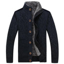 Winter Sweaters Man Cardigan Zipper Male Knitwear coats Thick warm sweaters Thicken cashmere