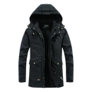 Men's Multi Pocket Hooded Men's Coat Parka Outdoor Wear Winter Military Jacket Military Thickened Warm Parka Casual Cotton Jacke