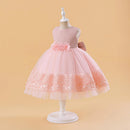 Children's Ball Gown Kids Lace Performance Wedding Birthday Party Flower Girls Dresses