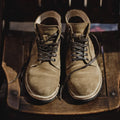 Combat Boots For Men Retro Leather Shoes Outdoor Casual Couple Ankle Desert Boot Shoe
