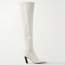 High Heel Side Zipper Women Modern Over-the Knee Boots Winter