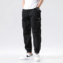 Spring Autumn Cargo Pants For Men Loose-fit Casual Cargo Pants