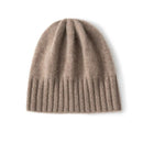 Winter Hats Women Casual Outdoor Soft Keep Warm Cap Cashmere Knitted Solid Ribbit Beanie Hat