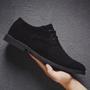 Men Shoes Casual Shoes Male Suede Oxford Wedding Leather Dress Shoes Men Flats