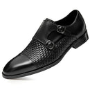 leather shoes loafers men casual British men's leather shoes