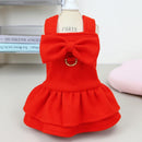 Cute Princess Dog Chest Clothes Harness Vests With Leash Puppy Walking Pet