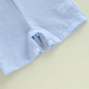 Infant Easter Romper Adorable Sleeveless Jumpsuit with Embroidered Rabbit Design