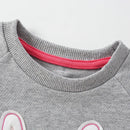 Girls Rabbits Sweatshirts For Autumn Spring Toddler Kids Clothes Children's Hooded Shirts
