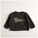 1-6Y Kids Sweaters Loose Style Girls Knitwear Boys Pullover Children Knit Outfit Girls Clothing