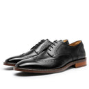 Formal men's shoes British genuine leather leisure derby shoes