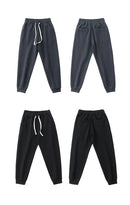 Autumn Thick Knitted Sweatpants Men's Casual Ankle-tied Pants