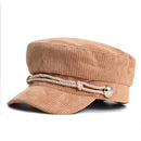 Beret Women Winter Hats For Women Octagonal Caps Female