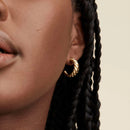 Hoop Earrings for Women Simple Round Circle Ear Rings Simple Accessories Party Jewelry