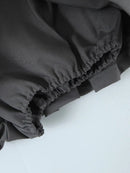 Girl V Low Waist Mini Pleated Skirts With Shorts Lining Women Package Hips Stitching