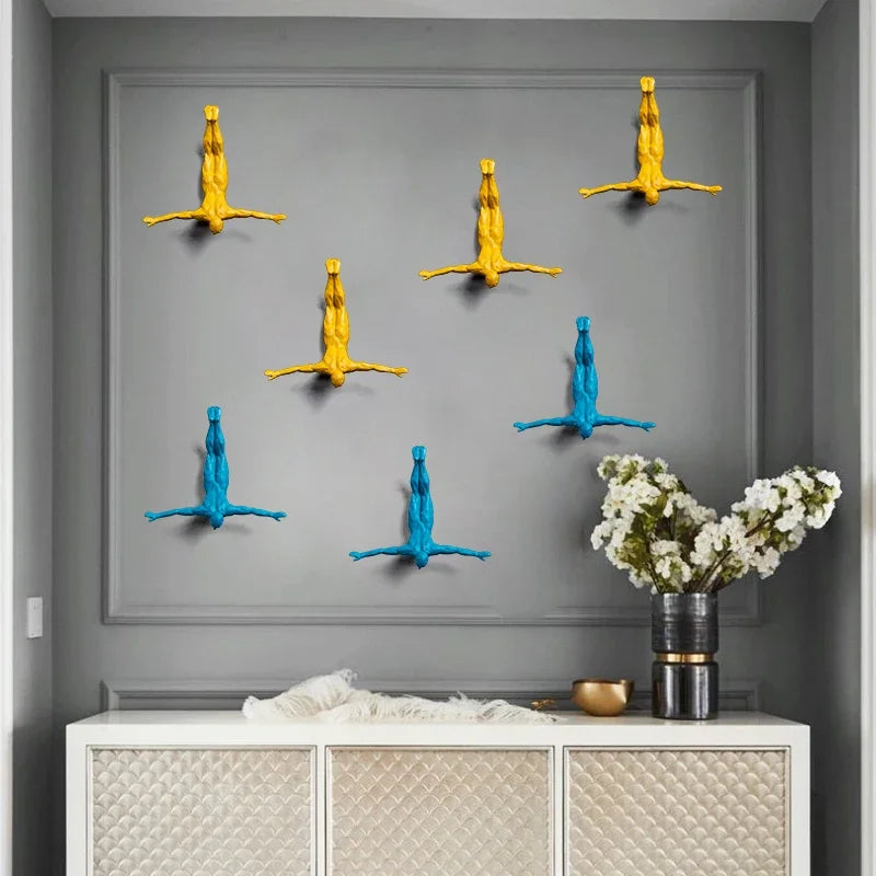 Nordic Creative Pendant for Household Wall Hanging Sculpture Decoration