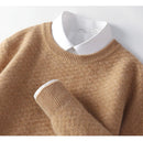 Thick sweater men's autumn and winter cashmere pullover