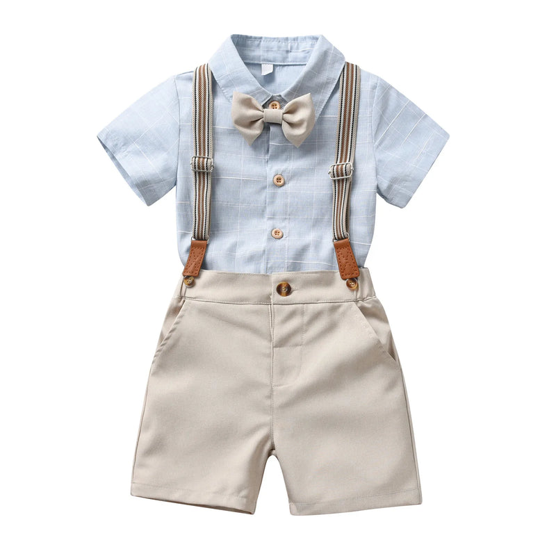 Infant Romper Clothes Boys Boy Clothing Set Summer  Boy Clothes Gentleman
