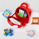 Red Mushroom School Bags for Kindergarten Girls Boys Kawaii Travel Backpack Toddler Children's Bag Gift