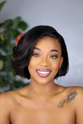 Short Pixie Cut Wigs Straight Lace Front Human Hair Wigs Glueless Wig Short Bob Wigs For Women Natural Color