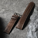 Handmade Leather Strap Genuine Leather Strap Ultra Thin and Soft Suitable for Antique Watch