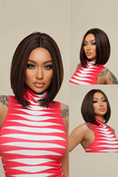 Short Blonde Wigs with Bangs Highlights Bob Wigs for Women Cosplay Wigs