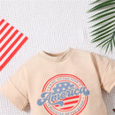 Independence day Baby Romper Newborn Baby Girl Boy Summer Clothes Casual Baby Short Sleeve Jumpsuits Toddler Playsuit