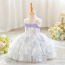 New Baby Summer Girls Boutique Newborn Dress, Princess Kids Sweet Party Dress 0-2