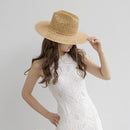 Summer Hand Woven Hollow Paper Grass Sun Hat Rope Grass Hat Outdoor Beach