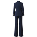 Women's Suit Blazer Pants Sets 2 Piece Outfits Elegant Chic Spring Autumn Woman Trouser Set Formal Clothes