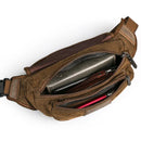 Men Waist Pouch Wear Resistant Canvas Travel Phone Bag High-Quality Toolkit Package