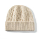 Cashmere Hat For Women and Men Winter Warm Soft Beanies Cap Female Cashmere Knitted Hat Outdoor Hats