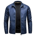 Leather Jacket Men  Jacket Casual Men Leather Jacket Slim Handsome Men Clothing