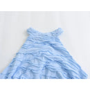 Sexy Waist Hollow Out Texture Halter Crop Top For Women Summer Tops