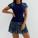 Summer Separate Swimsuits Set Female Swimwear Beach Wear Two-Piece Bathing Suits Pool Women Swimming