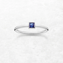 Square Timeless Ring Europe Style Fine Jewerly For Women Romantic Gift In 925 Sterling Silver