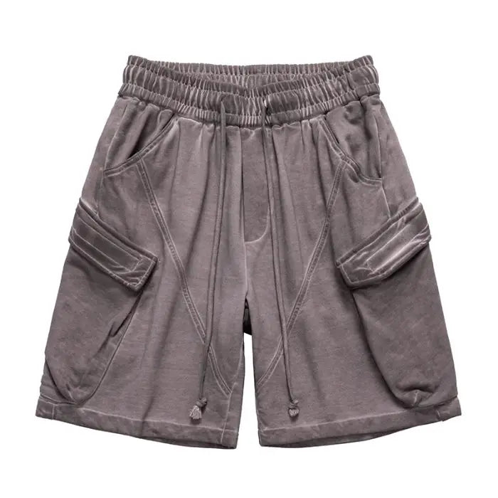 Cargo Shorts Men Loose Casual Short Sweatpants Basketball Shorts