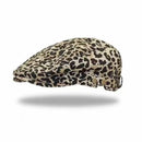 Leopard Newsboy Caps Men British Painters Hats Autumn Winter Berets Adjustable