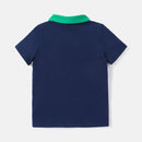 Toddler Girl Giraffe Polo Collar Short-sleeve Cotton Tee