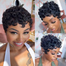 Collage of a woman with styled hair in different angles, Obroi