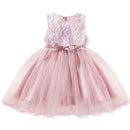 Sleeveless Baby Kids Lace Mesh Dresses for Children's Wedding Clothing Princess Girls Flowers Dress