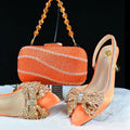 Ladies Shoes And Bags Set Latest Italian Shoes And Bag Set